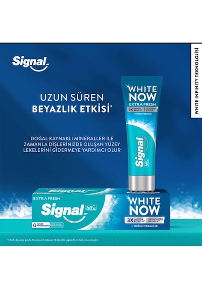 Signal Diş Macunu White Now Extra Fresh 75 Mı