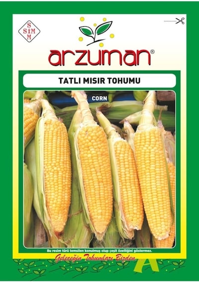 Arzuman Tatlı Süt Mısır Tohumu 25 G