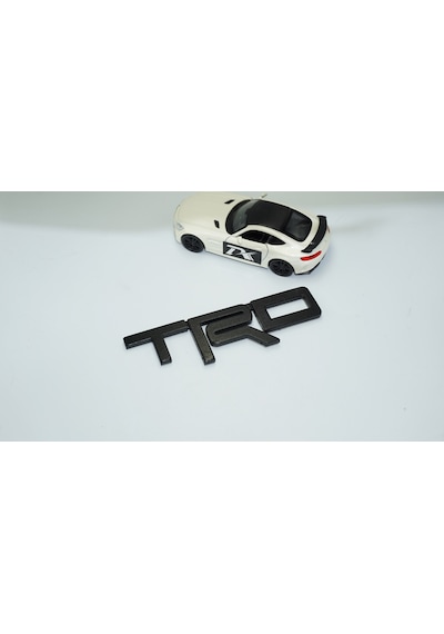 Dk Tuning Trd Bagaj Siyah Abs 3m 3d Logo Amblem Toyota İle Uyumlu