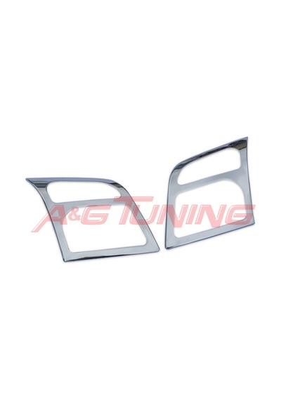 Ford Connect Krom Far Çerçevesi 2009-2014 2Prç Paslanmaz Çelik N11.6521