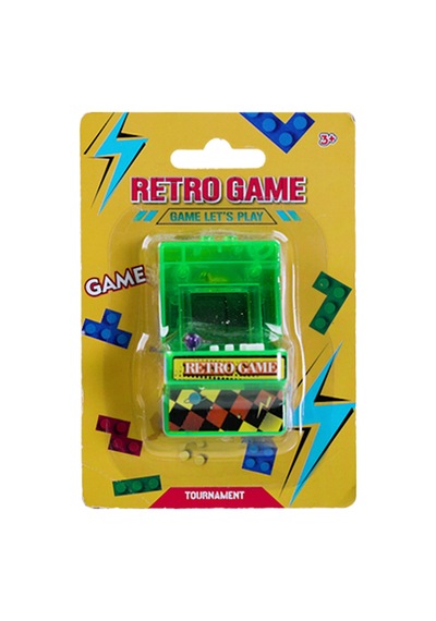 Loctoy Retro Game Mini Oyun Konsolu Pilli Karma