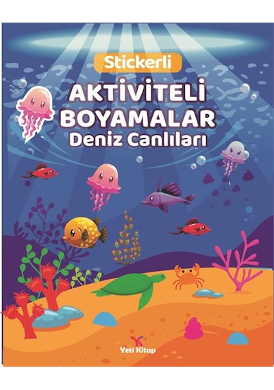 Deniz Canlıları Aktiviteli Boyamalar
