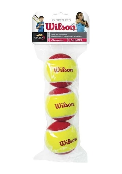 Wilson Starter Kırmızı 3'lü Çocuk Tenis Topu