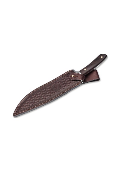 Böker Arbolito Argentina Toro Gx Kamp Bıçak Kahverengi