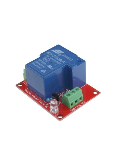 Motorobit 12V 30A 1 Kanal Röle Kartı (Geliştirme Kartlarıyla Uyumlu)
