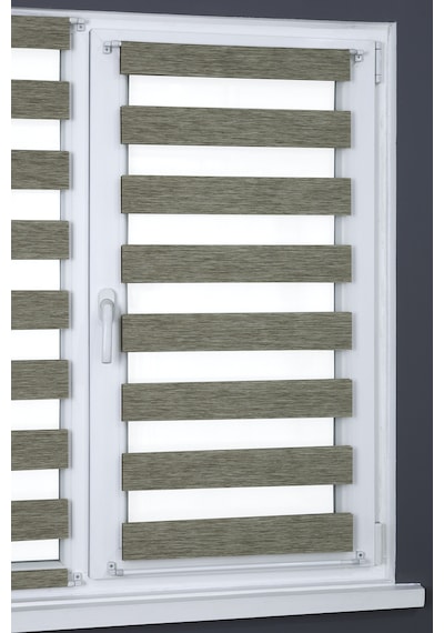 Briz Zebra Perde Cam Ve Balkon Kapı Perdesi Vizon