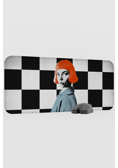 The Queen's Gambit V2 70x30 Xl Gaming Kauçuk Kaymaz Taban Mouse Pad Fare Altlığı
