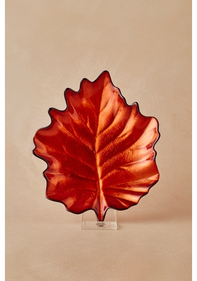 Karaca Çınar Pasta Tabağı 22 Cm Kiremit