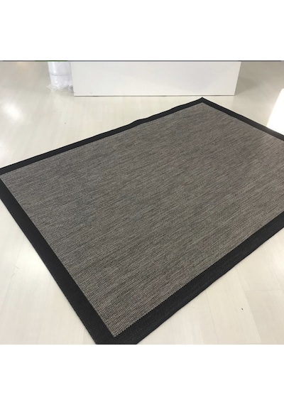Elvey Home Jüt Sisal S9709 Bej Kahve Kaymaz Taban Hasır Dokuma Yıkanabilir Yolluk Salon Koridor Mutfak Halısı Bej/kahve