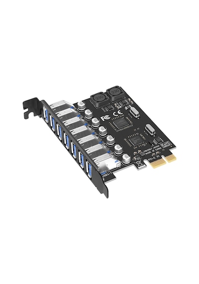 Pcı Express Pcı-E Usb 3.0 Kart 4899P Pcıe 7 Port Çoklu Çoklayıcı