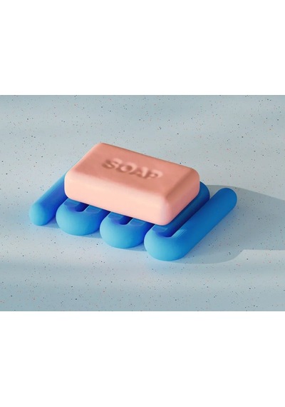 3d Baskı Banyo Organizer Modern Minimal Sabun Tutucu