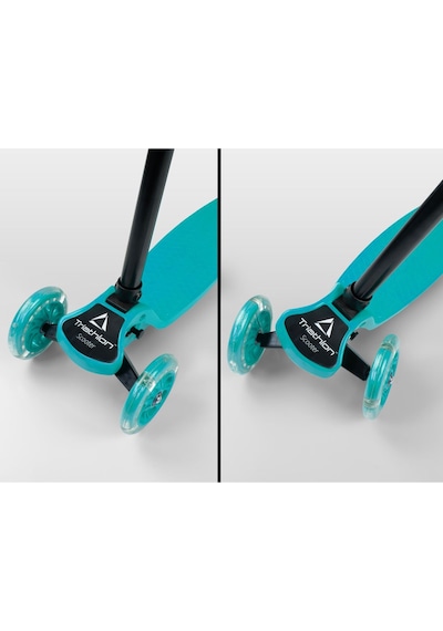 T212-M Katlanabilir Led Işıklı Scooter / 4 Kademe Ayarlanabilir Yükseklik Ayarı (55-70cm)/ Arka Fren