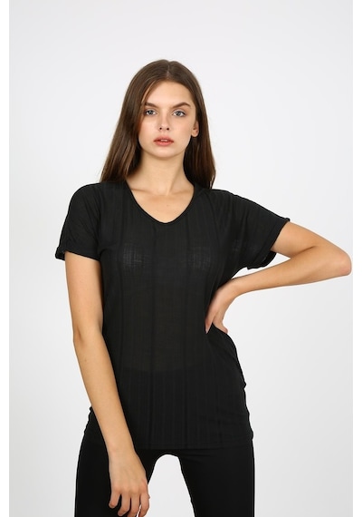 Alexandergardı V Yaka Kadın T-Shirt (B21-35700)