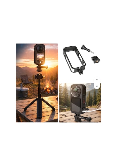 Insta360 X6 Frame Case Siyah