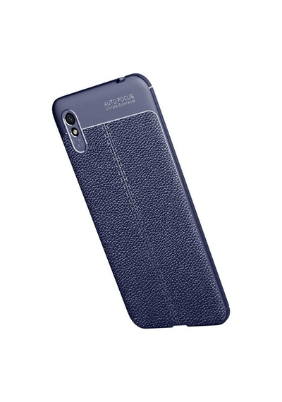 Xiaomi Redmi 9a Kılıf Zore Niss Silikon Kapak Lacivert