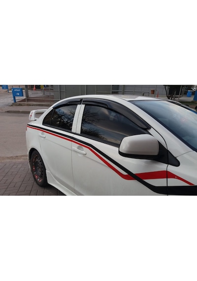 Mitsubishi Lancer Mügen Cam Rüzgarlığı 2008-2015 Arası 4 Lü Set N11.24559