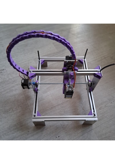 20watt Lazer Cnc Markalama Makinası 15cmx25cm