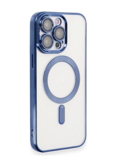 Apple İphone 15 Pro Kılıf Kross Magneticsafe Kapak - Lacivert 0.2M-Çok Renkli