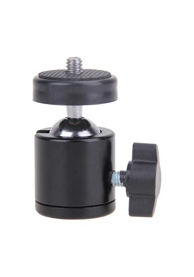 Tripod Ve Dslr Mount Adaptörü 360 Derece Döner Mini Hot Shoe 1/4