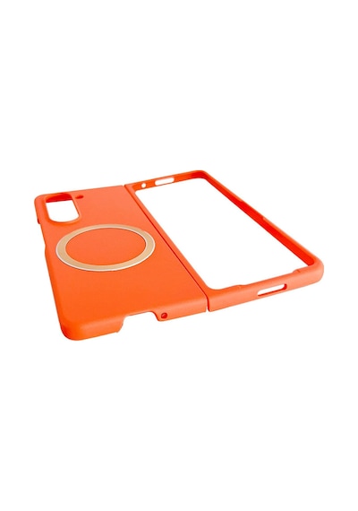 Samsung Galaxy  Uyumlu,  Z Fold 5 Kılıf Mata Fold Kapak - Sierra Blue