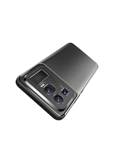 Xiaomi Mi 11 Ultra Kılıf Zore Negro Silikon Kapak Siyah