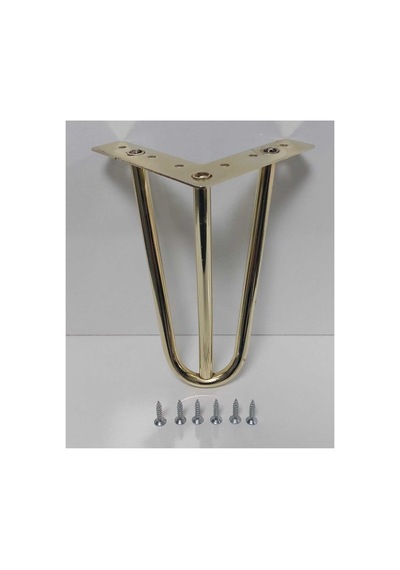 Mil Model 20 Cm Gold Metal Mobilya Ayağı Metalik