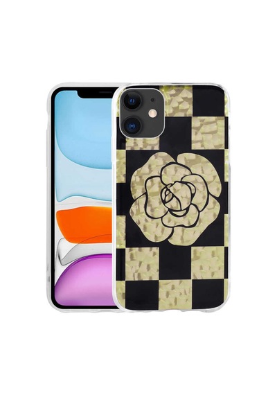 Zore Apple iPhone 11 Uyumlu Desenli Sert Omsy Elnov Kılıf-no4