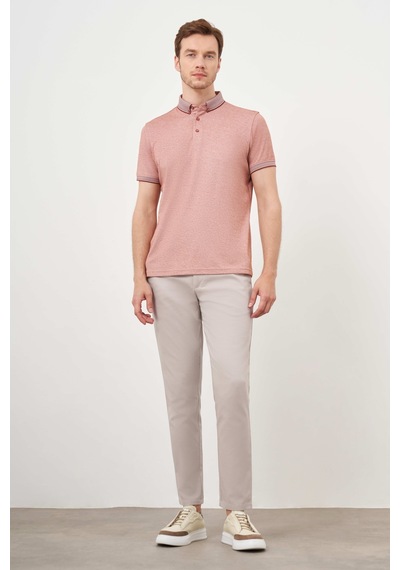 Morven Erkek Kiremit Trend Merserize Düz Düğmeli Yaka Dynamic Fit T-shirt 24ys018011460 Kiremit Morven Erkek Kiremit Trend Merserize Düz Düğmeli Yaka Dynamic Fit T-shirt 24ys018011460 Kiremit