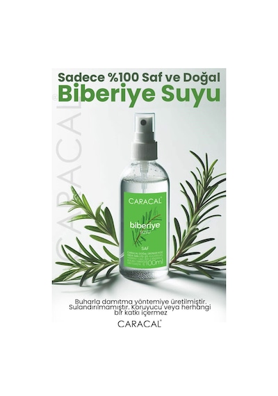Caracal Saf Biberiye Suyu Güçlendirici Saç Toniği 100 ML
