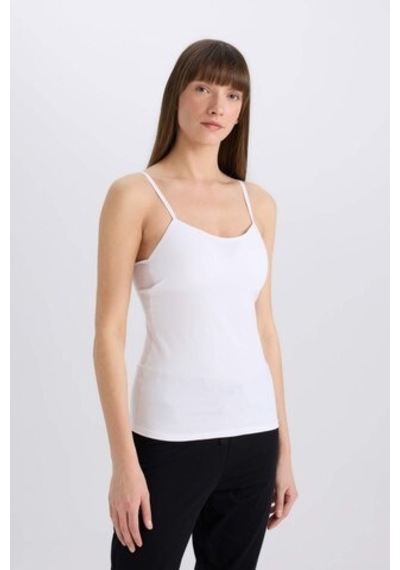 DeFacto Pedli Pamuklu Askılı Atlet-Fall in Love N6090AZ25SPWT34