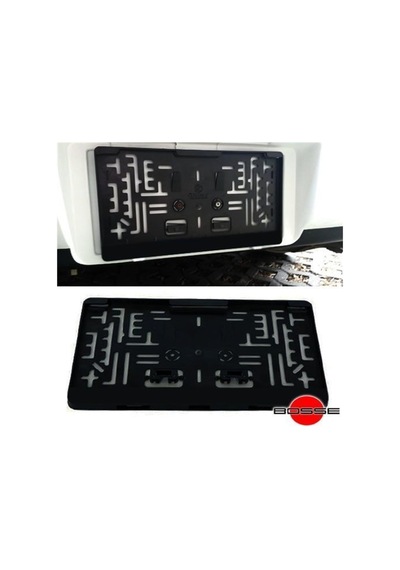 Eraks Car Accesories Plaka Altı Plastik Kare Tip Plakalık 2 Adet