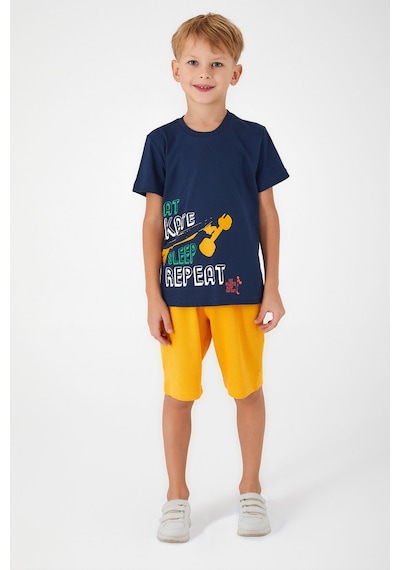 Rolypoly Erkek Çocuk Lacivert Bermuda Takım 5274-33416 Lacivert