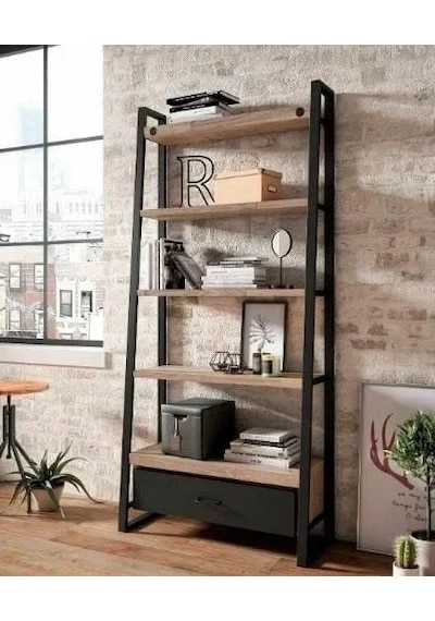 Perla Metal Kitaplık Mdf Beyaz Perla Metal Kitaplık Mdf Beyaz