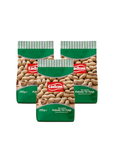 Tadım Kabuklu Yer Fıstığı 250 Gr X 3 Adet 250 G