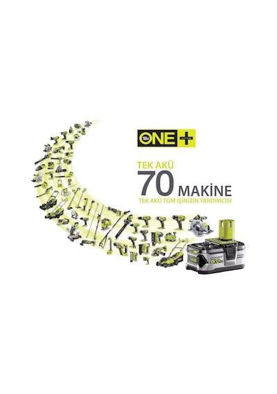 Ryobi Rc18120140 18V - 4 0 Ah li-Ion Yedek Akü Ve Akü Şarj Cih N11.198