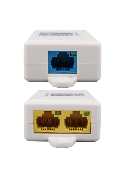 Uranıum Poe-rp12 1 Port Poe Giriş Besleme+ 2 Port Poe Çıkış 10/100 Plastik Kasa Poe Repeater