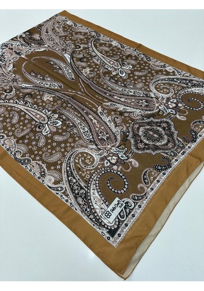 Polo Craft Soft Pamuklu Şal Etro Desen Fzy0507-41040 Çok Renkli