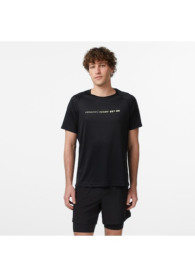 Energetics Bueno Vıı Erkek Siyah Koşu T-shirt 432622