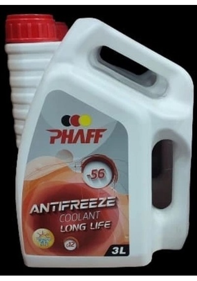 Phaff 05010 Antıfırız Kırmızı Organık 3 Lt - 56 Derece