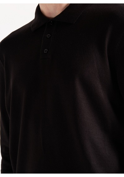 Limon Siyah Erkek Basic Kazak Mml5wm-kzk9528