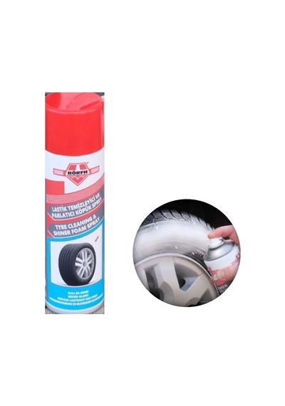 Börfh Lastik Parlatıcı Köpük Sprey 500ml
