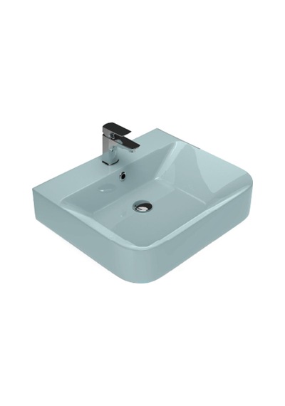 Paluci Mia Matt Baby Blue Çanak Lavabo