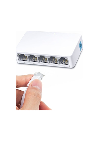 5 Port Ethernet Çoğaltıcı Switch 5 Port 10/100 Mbps Ev Ofis Ethernet Çoğaltıcı Mini Switch