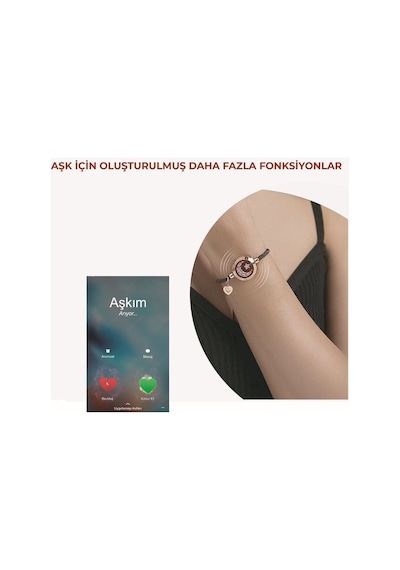 Totwoo Akıllı Dokunmatik Mesafe Bilekliği