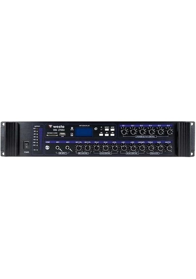 Westa Wm-2700u 700w Usb/bt/sd 6 Bölgeli Hat Trafolu Mikser Amfi - Anfi