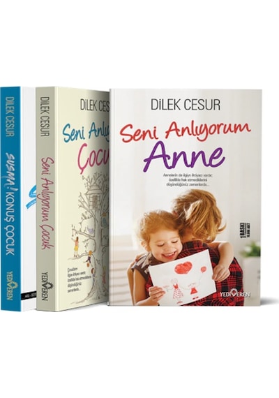 Dilek Cesur Seti 3 Kitap Takım - Yediveren Yayınları
