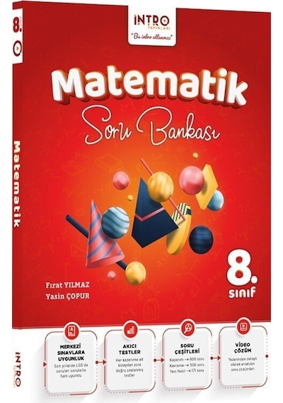 8. Sınıf Matematik Soru Bankası İntro Yayınları