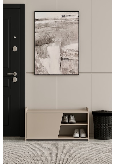 Hera 95 Cm Ayakkabılık 100% Mdf Bej
