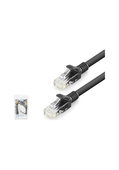 Hadron Hdx5067 Cat6 Ethernet Patch Kablosu 1 Gbps 250 Mhz 30 Cm - Siyah