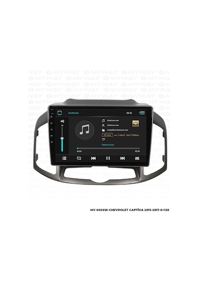 NAKAMİCHİ Chevrolet Captiva Android Multimedya Sistemi 2012-2015 4 Gb Ram 64 Gb Hafıza
